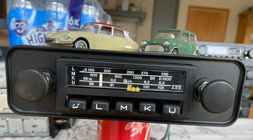 1970 car radio - car, itt
