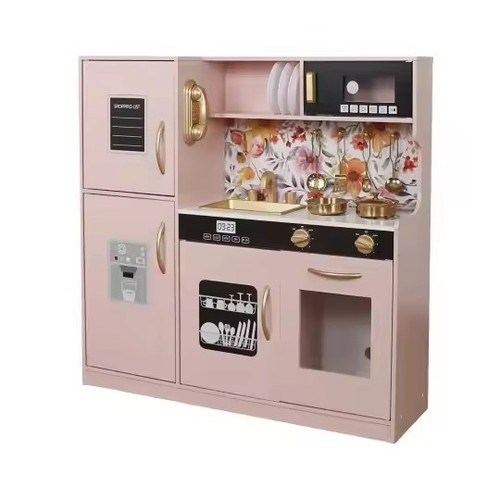 Wooden kids play kitchen - wooden,