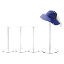 4 PCS Acrylic Hat Display