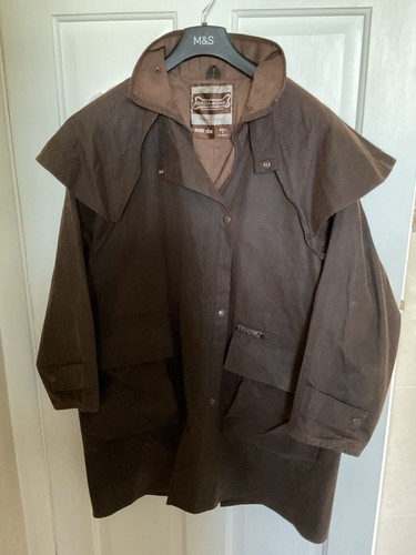 Driza bone short coat brown - short,
