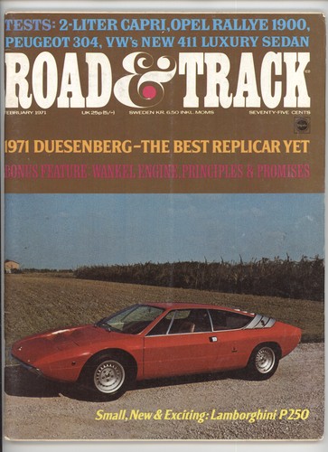 Road track february - road,