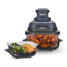 Ninja CRISPi 4-in-1 Portable Glass Air Fryer - Certified Refurbished [FN101UK]