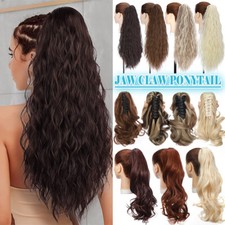 Extra Thick Real Claw Ponytail