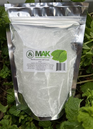 Mak menthol crystals 100 pure - crystals, 100%