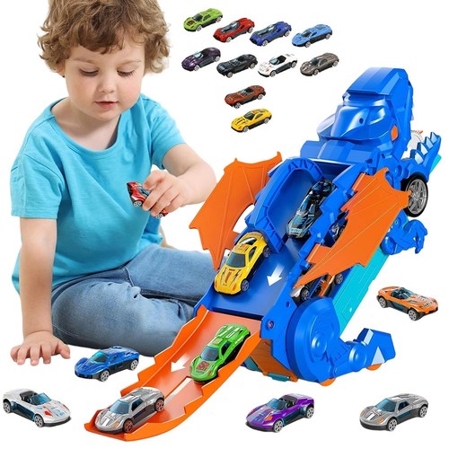 Dinosaur truck car - dinosaur,