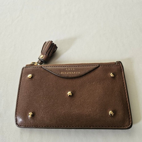 Anya hindmarch brown leather - hindmarch,