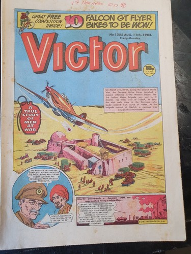 Victor 1225 comic used - victor,