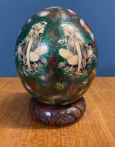 Vintage hand painted - hand,