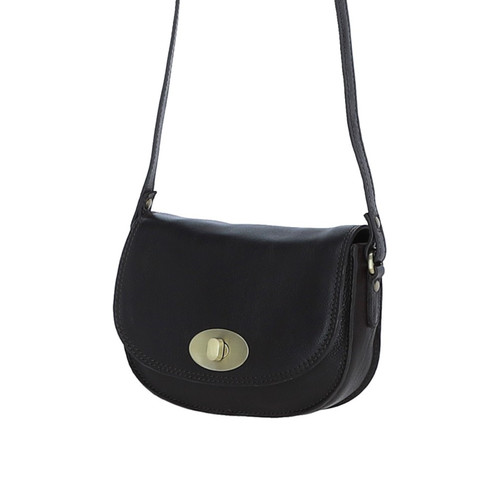 Leather small saddle bag - saddle, m-90
