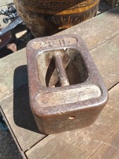28lb Cast Iron Weight Vintage