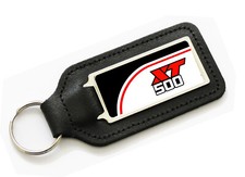 Yamaha XT 500 Leather Keyrings Petrol Tank Decal XT500 Key Fob NOS Parts