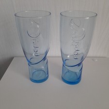 Pepsi Blue Highball Embossed