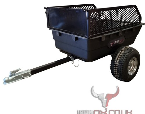 Quad atv tipping trailer - tipping, |