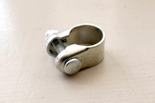 Vintage, Retro, Steel Seatpost Clamp, Seat Post Clamp, 24mm, Silver, NOS