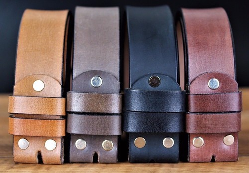 38mm mens leather belt light - 38mm,