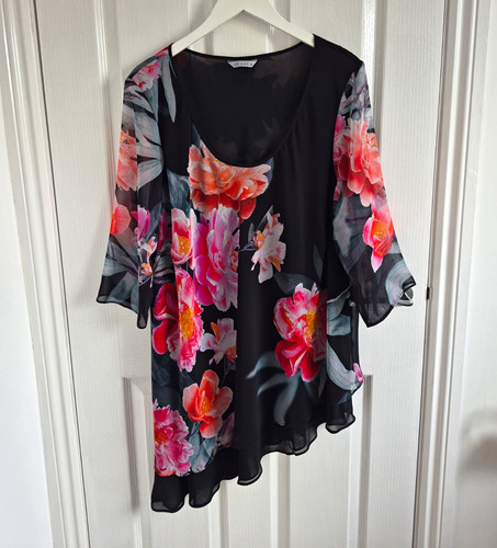 Chesca size black floral - 26,