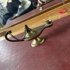VTG Solid Brass Aladdin Genie