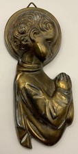 Vintage Catholic Brass Praying
