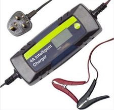 Automatic Battery Charger Electronic 4 Amp 12V / 6V Motorbike J