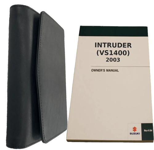 Owner manual for 2003 - for, suzuki