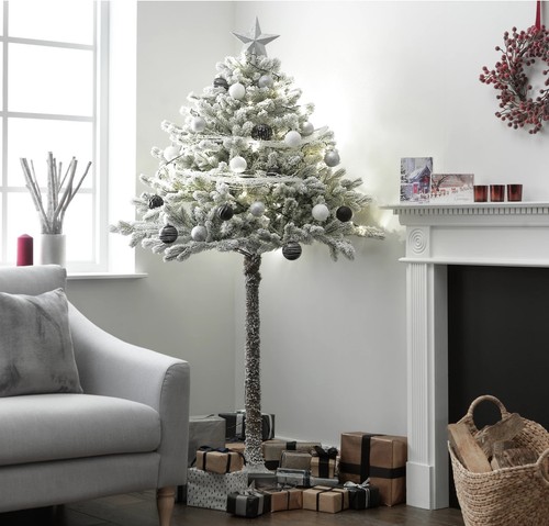 Habitat 6ft snowy half - snowy,