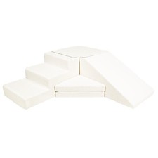 Soft play bouclé slide, stairs, foam, indoor, outdoor, set, kids, baby