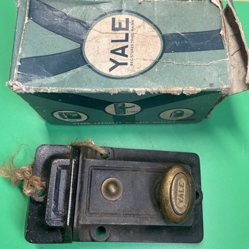 Vintage yale night latch - vintage,