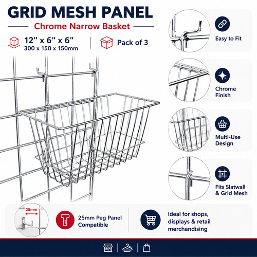 Slatwall grid mesh narrow - grid,