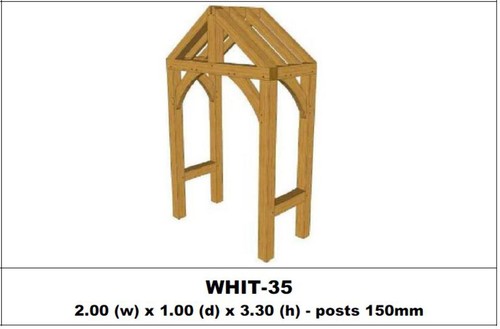 European oak porch - european,