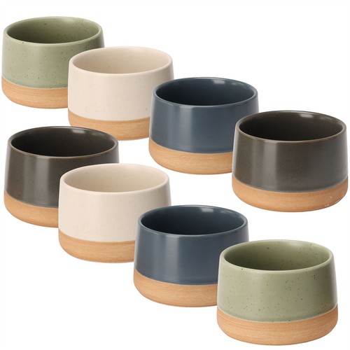 Set stoneware snack - set, 8