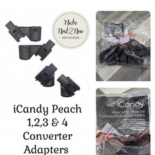 iCandy Peach 3 &4 Converter / Double Adaptors - Front and Rear Sets