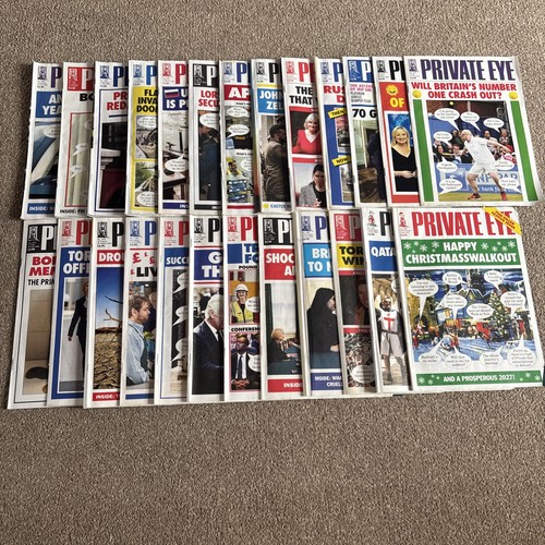 Private eye magazine - private, 2022