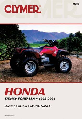 Honda trx450 foreman 1998 2004 - honda, 1998-2004