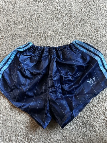 Vintage adidas blue pinstriped - adidas,