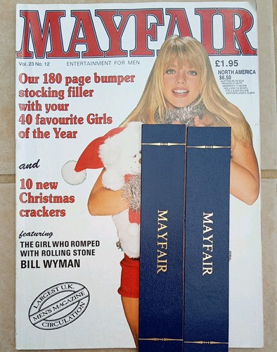 Mayfair magazine dec 1988 - dec,