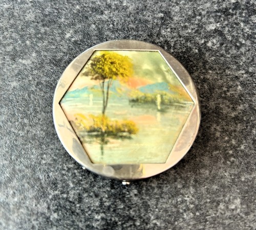 Vintage art deco - art, powder