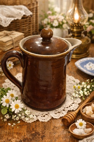 Vintage denby brown stoneware - vintage,