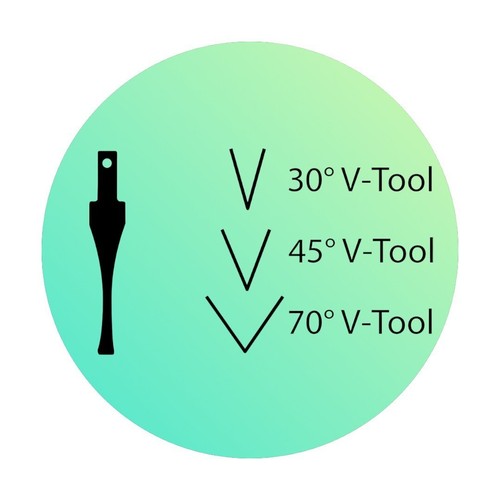 Flexcut sk803 vee chisel - flexcut,