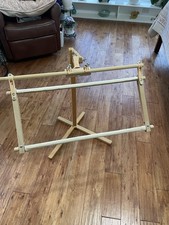 Elbesee Posilock Embroidery Stand With Helping Hand Attachment And 3 Frames