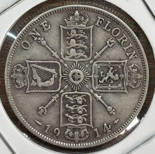 GB 1914, 1 Florin - George V