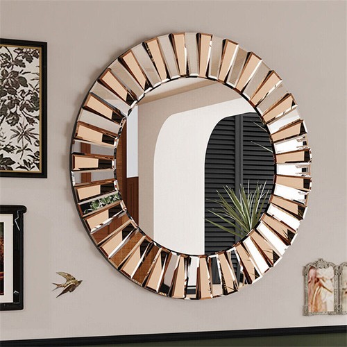 Round sunburst wall - sunburst, mirror