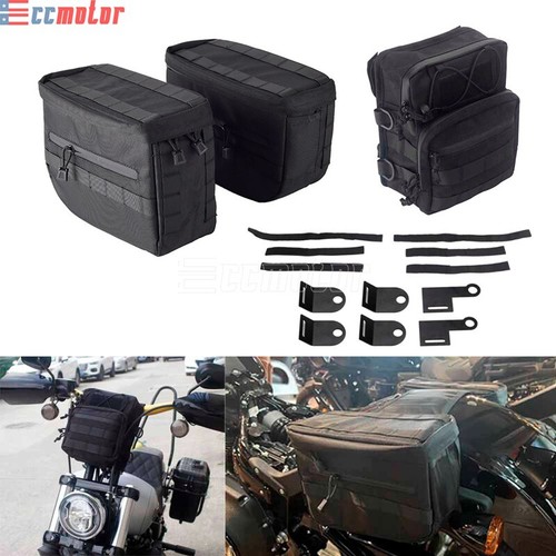 Club style saddlebags - style, t-bar