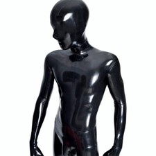 Latex Rubber Catsuit for Men