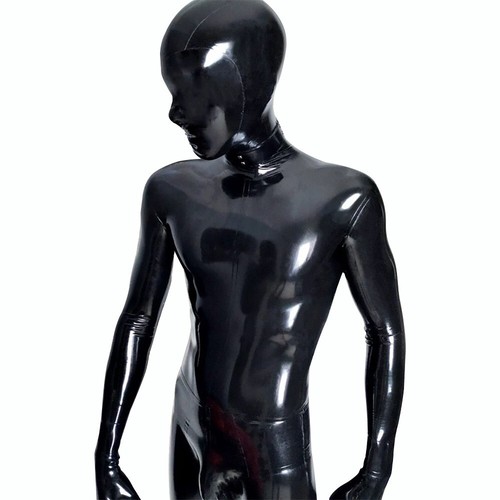 Latex rubber catsuit - catsuit, for