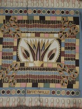 Frey Wille new silk scarf  Hand rolled  square 90cm-90cm RRP 435£