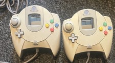 Official Sega Dreamcast Wired Controller X2