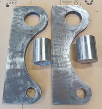 Kit of Parts for Weld On Manitou Brackets Teleporter, Telehandler Loader Bracket