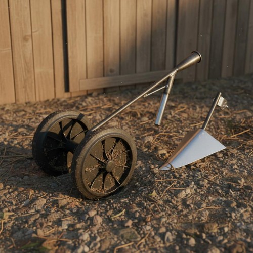 Double wheel hoe - wheel, 3-in-1