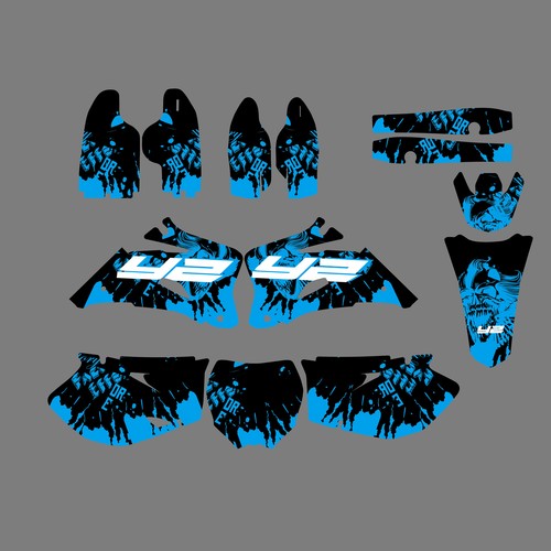 Motocross graphics decals - motocross,