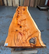 Yew Waney Edge 40mm Board / Kiln Dried / Table Top / Bar Top /River Table/ Pippy